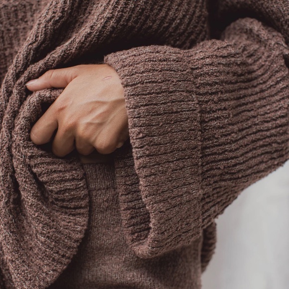 Indigo Luna Winterfall Jumper | Clove | One Size / OS - Picture 5 of 8